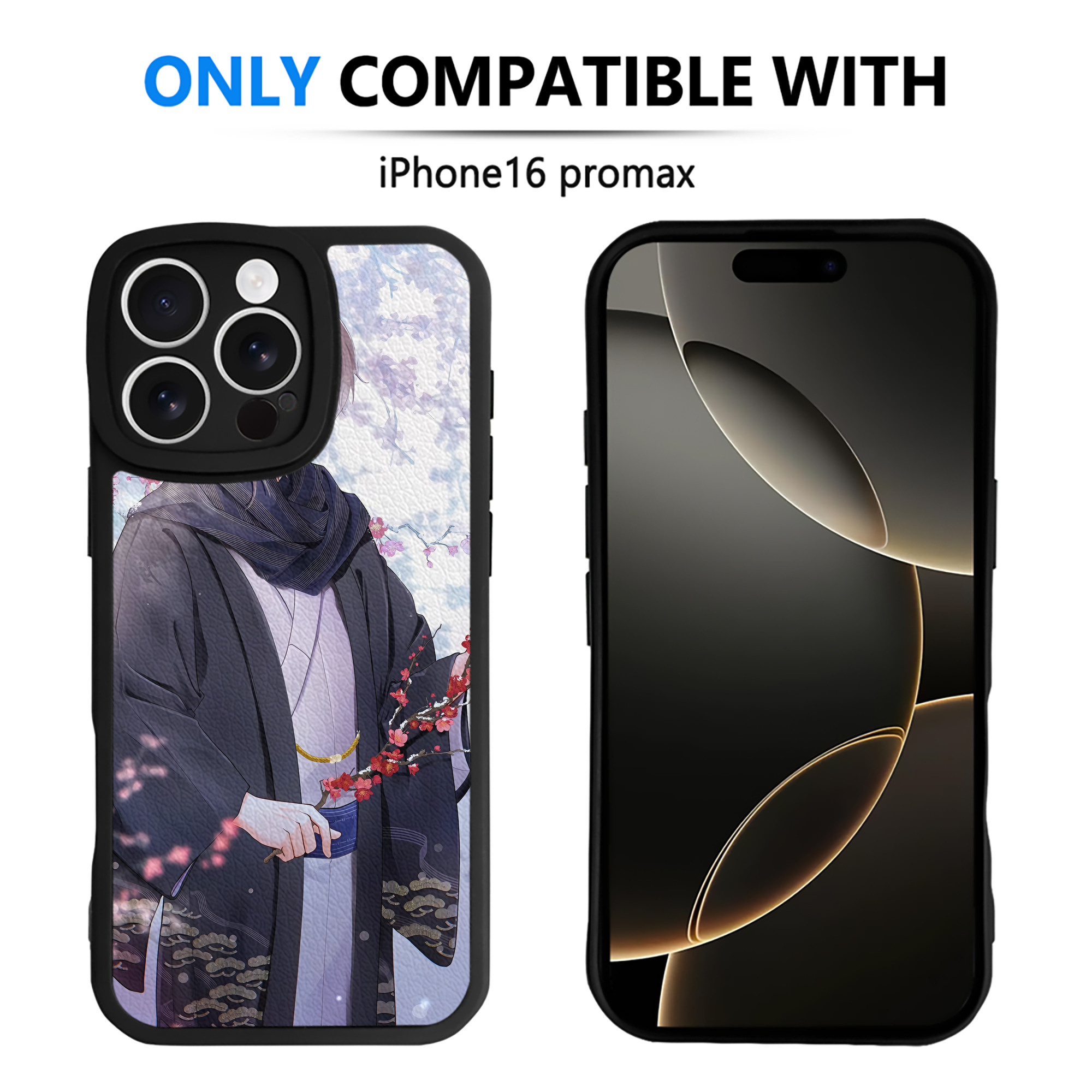 （画像用） 刀剣乱舞 Touken Ranbu 【iPhone 16シリーズ対応】シリコンスマホケース（レザー調） 材質：シリコン